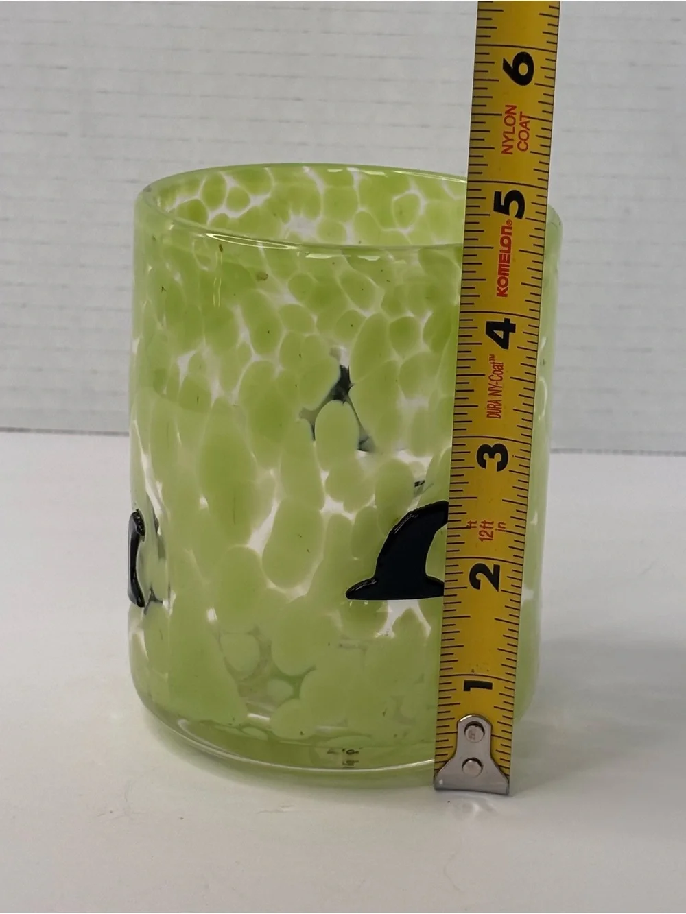 Anthropologie Icon Juice Glass Mystic Green Witch Hat Halloween NWT